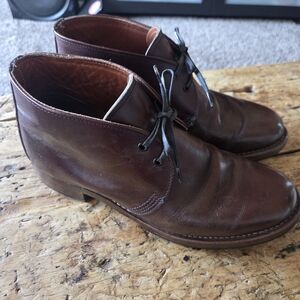 Red Wing Shoes Rich Brown Leather Chukka Boots
